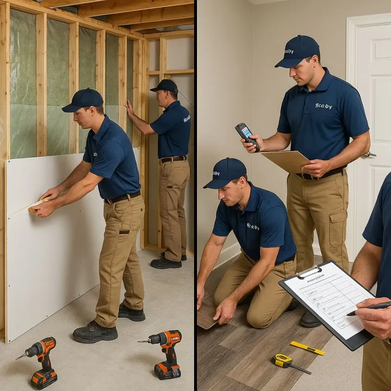 Repairs and Reconstruction process in Yadkin County, NC
